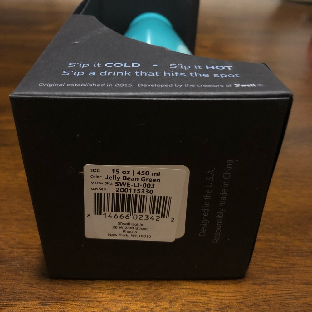 Sip by S’well 15oz Jelly Bean Green Bottle - Picture 2 of 4